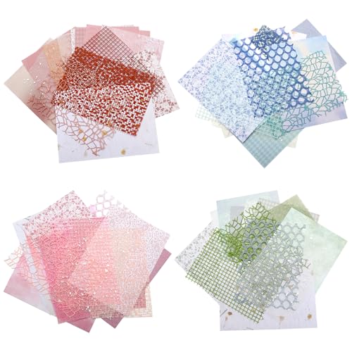 60 Blätter Scrapbook Papier Scrapbooking Deko aus Spitze und Netzgewebe Dekoratives Bastelpapier Mesh-Papiere Strukturiertes Papier für Tagebuch, Kartenherstellung, Geschenkverpackung, 18x13cm 60 Blätter Scrapbook Papier Scrapbooking Deko aus Spitze und Netzgewebe Dekoratives Bastelpapier Mesh-Papiere Strukturiertes Papier für Tagebuch, Kartenherstellung, Geschenkverpackung, 18x13cm von DAKLUNAR