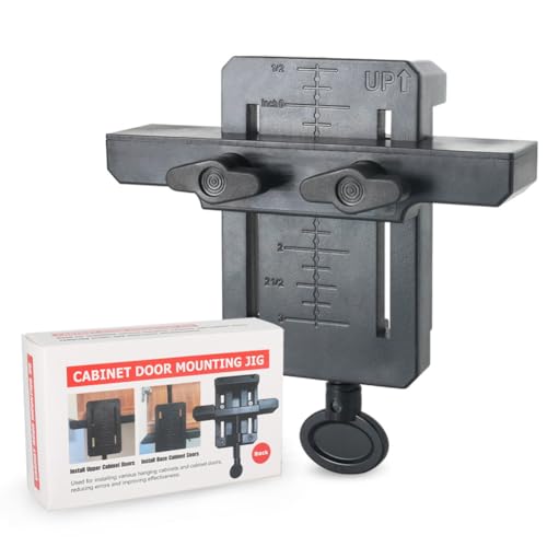 DANAIXZ Schranktür -Montage -Jig, Metall + ABS -Material, einstellbares Installationspositionswerkzeug mit Griff für die Holzbearbeitung, sichere Türanpassung DANAIXZ Schranktür -Montage -Jig, Metall + ABS -Material, einstellbares Installationspositionswerkzeug mit Griff für die Holzbearbeitung, sichere Türanpassung von DANAIXZ