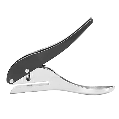 Papierloch -Loch -Power -Werkzeug Hochleistungsmetall 1 Loch Puncher 3 mm Durchmesser 25 Blätter Kapazität für Büroschule Home DIY Crafting -Bindungsdateien Dokumente von DANAIXZ