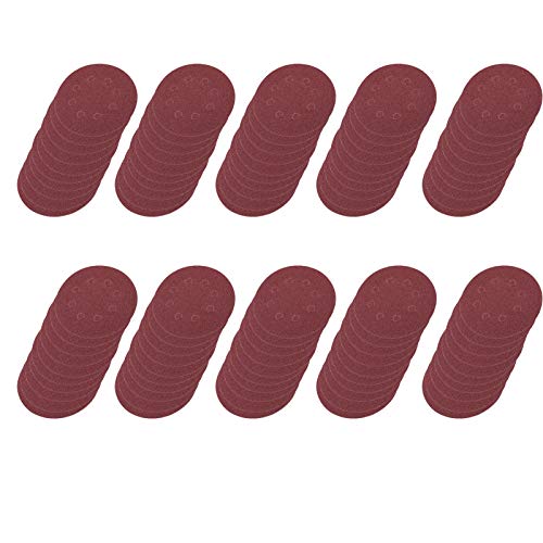 Schleifpapierscheiben 100pcs Professional 8 Löcher 5 Zoll runden Polierschleibblätter Alumina Grit 60 80 100 120 240 für Möbelhardware Automobilreparatur Schleifpapierscheiben 100pcs Professional 8 Löcher 5 Zoll runden Polierschleibblätter Alumina Grit 60 80 100 120 240 für Möbelhardware Automobilreparatur von DANAIXZ