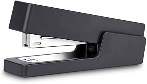 DANNMPX Hefter Desktop Hefter staat24 / 6 26/6 mit 1000 stück Heftklammern Papiertheft Maschine Mode Briefpapierbedarf Tacker BüRo(Black) von DANNMPX
