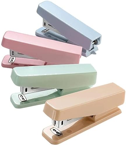 DANNMPX Hefter Kleiner Hefter Im 4er-Pack, Tragbarer Multifunktionaler Desktop-Hefter Mit 12 Blatt Kapazität Und 4000 Heftklammern for Studenten Zu Hause Tacker BüRo DANNMPX Hefter Kleiner Hefter Im 4er-Pack, Tragbarer Multifunktionaler Desktop-Hefter Mit 12 Blatt Kapazität Und 4000 Heftklammern for Studenten Zu Hause Tacker BüRo von DANNMPX