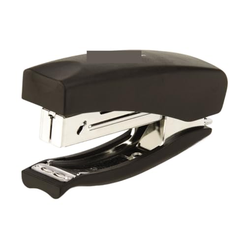 DANNMPX Hefter Kompakter Handhefter Mit Weichem Griff for Mitnehmen, Verpacken, Büro, Student Tacker BüRo(Black) von DANNMPX