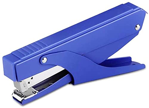 DANNMPX Hefter Metallhefter Fit Hochleistungspapier Zange Kapazität Tragbare Durable Büro Zubehör Hefter Home Warehouse Schreibwaren Tacker BüRo(B-Blue) von DANNMPX