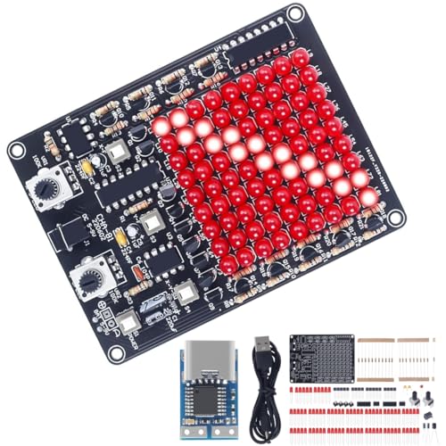 DAOKAI LED-Licht Löten Kit Multi-direktionale Einstellbare Löten Bausatz,LED folgen Spot Licht Löten Skill Training Kit für Lernprojekt, 5V-9V DAOKAI LED-Licht Löten Kit Multi-direktionale Einstellbare Löten Bausatz,LED folgen Spot Licht Löten Skill Training Kit für Lernprojekt, 5V-9V von DAOKAI