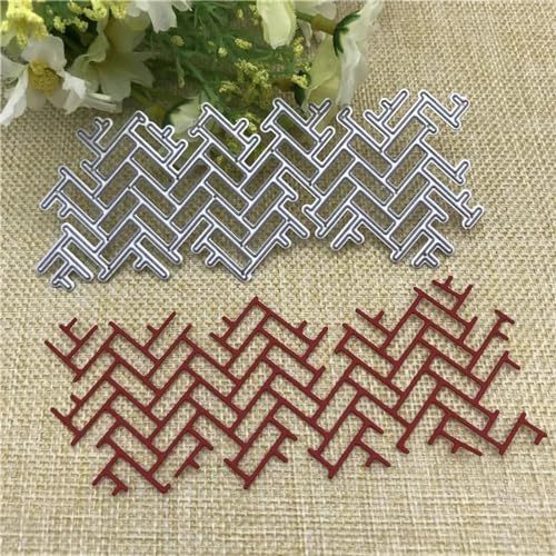 12,5 x 4,9 cm hohle Metall-Stanzformen, Schablone, Scrapbooking, Fotoalbum, Karten, Papierprägung, Bastelzubehör 12,5 x 4,9 cm hohle Metall-Stanzformen, Schablone, Scrapbooking, Fotoalbum, Karten, Papierprägung, Bastelzubehör von DAOTUNGWDHUO