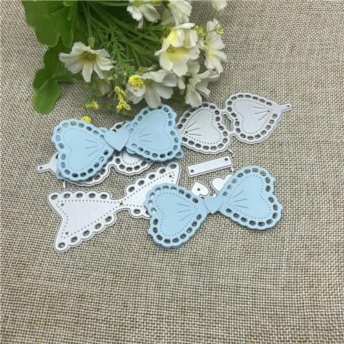 16,5 x 7,8 cm Herz-Schleife Stanzformen Schablonen für Scrapbooking, dekorative Prägeschablone, Kartenherstellung 16,5 x 7,8 cm Herz-Schleife Stanzformen Schablonen für Scrapbooking, dekorative Prägeschablone, Kartenherstellung von DAOTUNGWDHUO