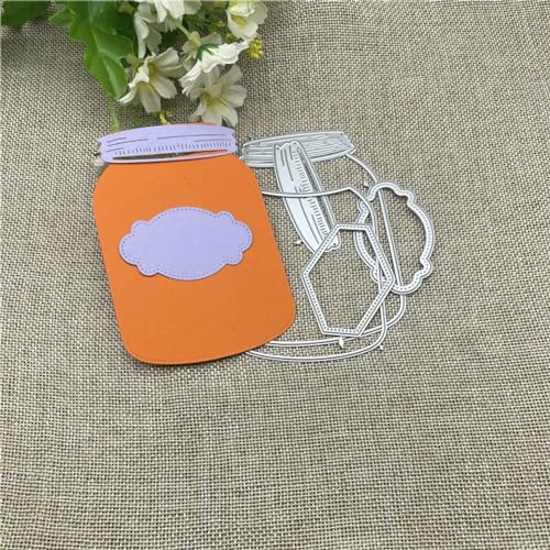5 Stück 11 x 7,4 cm Wunschflasche Süßigkeitenglas Wunschglas Flasche Stanzformen Schablone Scrapbooking Album Papierkarten Basteln Kartenherstellung Zubehör 5 Stück 11 x 7,4 cm Wunschflasche Süßigkeitenglas Wunschglas Flasche Stanzformen Schablone Scrapbooking Album Papierkarten Basteln Kartenherstellung Zubehör von DAOTUNGWDHUO