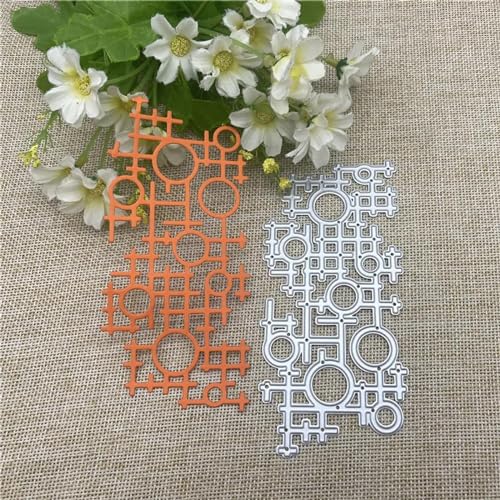 6,2 x 13 cm runde geometrische Rahmen Hintergrund Metall Stanzformen Schablonen für Scrapbooking, dekorative Prägeschablone, Kartenherstellung 6,2 x 13 cm runde geometrische Rahmen Hintergrund Metall Stanzformen Schablonen für Scrapbooking, dekorative Prägeschablone, Kartenherstellung von DAOTUNGWDHUO
