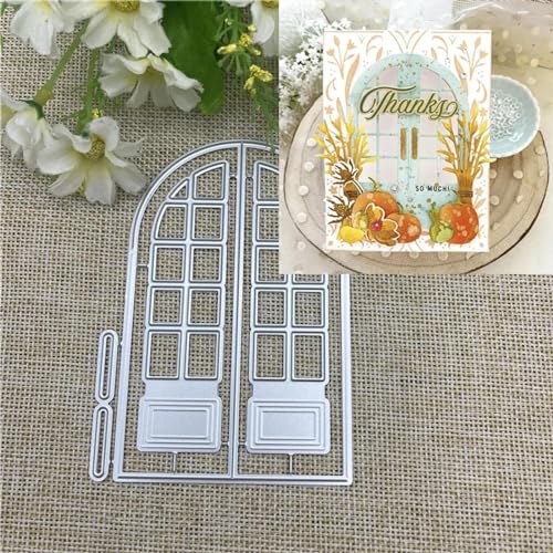 7,6 x 10,7 cm Fenster-Spitzen-Rahmen, Metall, Stanzformen für Scrapbooking, dekorative Prägeschablone, Kartenherstellung 7,6 x 10,7 cm Fenster-Spitzen-Rahmen, Metall, Stanzformen für Scrapbooking, dekorative Prägeschablone, Kartenherstellung von DAOTUNGWDHUO