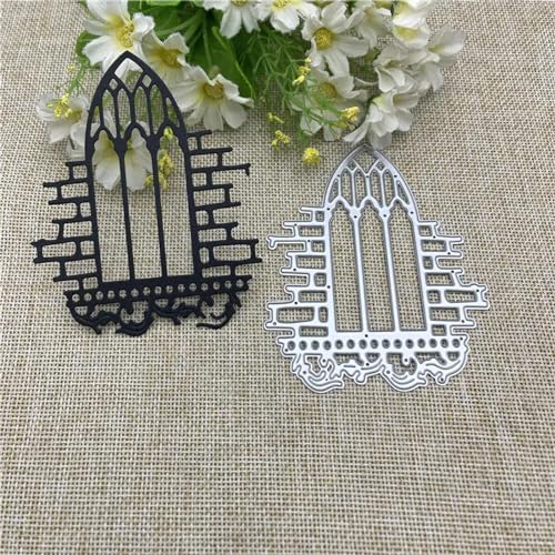 7,9 x 9,9 cm Fensterrahmen, Hintergrund, Metall-Stanzformen für Scrapbooking, dekorative Prägeschablone, Kartenherstellung 7,9 x 9,9 cm Fensterrahmen, Hintergrund, Metall-Stanzformen für Scrapbooking, dekorative Prägeschablone, Kartenherstellung von DAOTUNGWDHUO