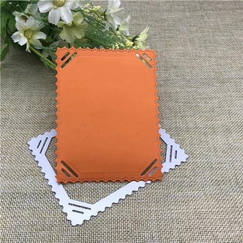 8,7 x 11,2 cm Fotorahmen-Stempel, Metall-Stanzformen für Scrapbooking, dekorative Prägeschablone, Kartenherstellung 8,7 x 11,2 cm Fotorahmen-Stempel, Metall-Stanzformen für Scrapbooking, dekorative Prägeschablone, Kartenherstellung von DAOTUNGWDHUO