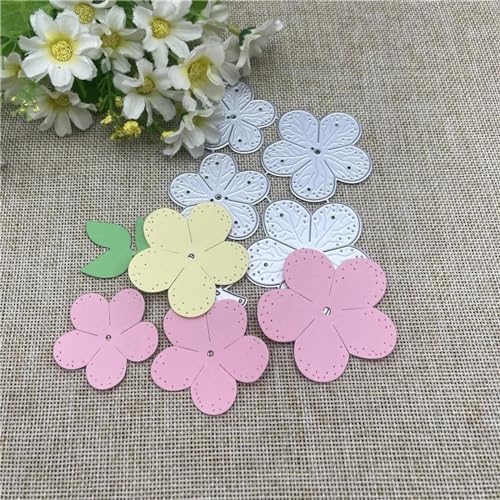 9,2 x 11,9 cm Blumen-Metall-Stanzformen für Scrapbooking, dekorative Prägeschablone, Kartenherstellung 9,2 x 11,9 cm Blumen-Metall-Stanzformen für Scrapbooking, dekorative Prägeschablone, Kartenherstellung von DAOTUNGWDHUO