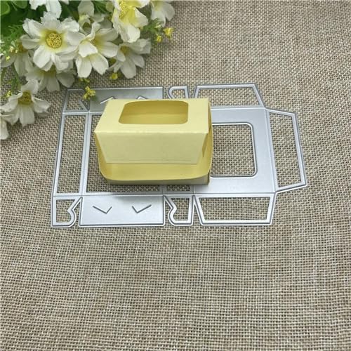 9 x 14 cm Süßigkeitenbox-Rahmen, Metall-Stanzformen für Scrapbooking, dekorative Prägeschablone, Kartengestaltung von DAOTUNGWDHUO