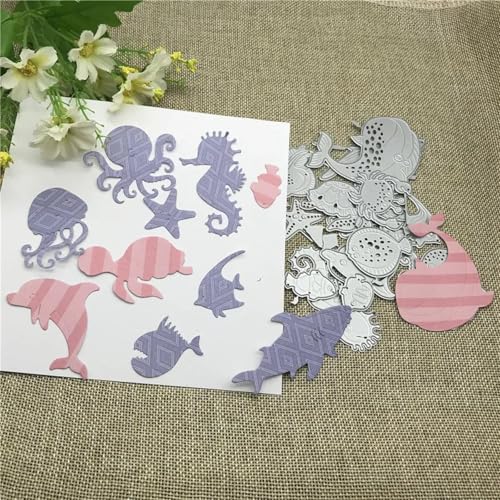 Metall-Stanzformen für Scrapbooking, Album, Papierkarten, dekoratives Handwerk, Kartenherstellung, 16,1 x 16,7 cm, 16,1 x 16,7 cm, 16 Stück Metall-Stanzformen für Scrapbooking, Album, Papierkarten, dekoratives Handwerk, Kartenherstellung, 16,1 x 16,7 cm, 16,1 x 16,7 cm, 16 Stück von DAOTUNGWDHUO