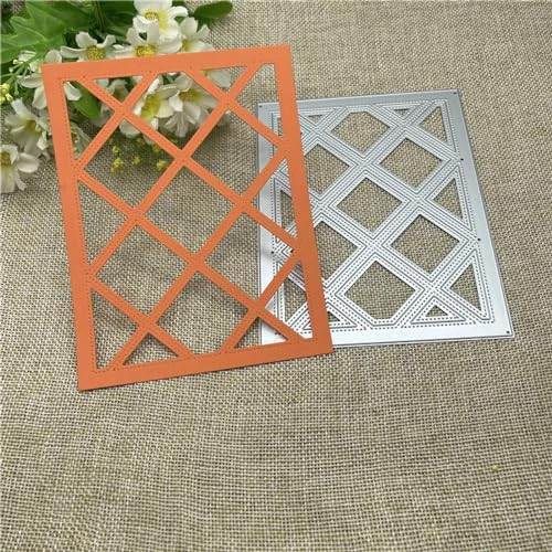 Metall-Stanzformen für Scrapbooking, dekorative Prägeschablone, Kartenherstellung, 11 x 14,2 cm Metall-Stanzformen für Scrapbooking, dekorative Prägeschablone, Kartenherstellung, 11 x 14,2 cm von DAOTUNGWDHUO