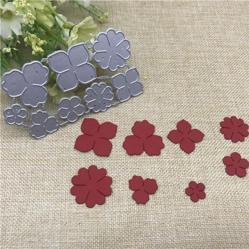 Metall-Stanzformen mit Blumen, 12,3 x 6 cm, für Scrapbooking, Alben, Papierkarten, dekoratives Handwerk, Kartenherstellung Metall-Stanzformen mit Blumen, 12,3 x 6 cm, für Scrapbooking, Alben, Papierkarten, dekoratives Handwerk, Kartenherstellung von DAOTUNGWDHUO
