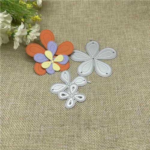 Metall-Stanzformen mit Blumenrahmen, 6,5 x 12,8 cm, Schablonen für Scrapbooking, dekorative Prägeschablone, Kartenherstellung Metall-Stanzformen mit Blumenrahmen, 6,5 x 12,8 cm, Schablonen für Scrapbooking, dekorative Prägeschablone, Kartenherstellung von DAOTUNGWDHUO