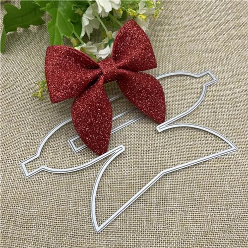 Metall-Stanzformen mit Schleife, 18,2 x 9 cm, Schablonen für Scrapbooking, dekorative Prägeschablone, Kartenherstellung Metall-Stanzformen mit Schleife, 18,2 x 9 cm, Schablonen für Scrapbooking, dekorative Prägeschablone, Kartenherstellung von DAOTUNGWDHUO