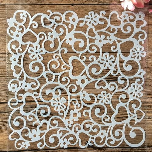 Schablonen zum Malen, 20 x 20 cm, unregelmäßige Sterne, Knoten, wiederverwendbare Schablonen zum Basteln auf Holz, Wand, Stoff, Felsen, Leinwand, Möbel, DIY-Kunstprojekte, Stil B Schablonen zum Malen, 20 x 20 cm, unregelmäßige Sterne, Knoten, wiederverwendbare Schablonen zum Basteln auf Holz, Wand, Stoff, Felsen, Leinwand, Möbel, DIY-Kunstprojekte, Stil B von DAOTUNGWDHUO