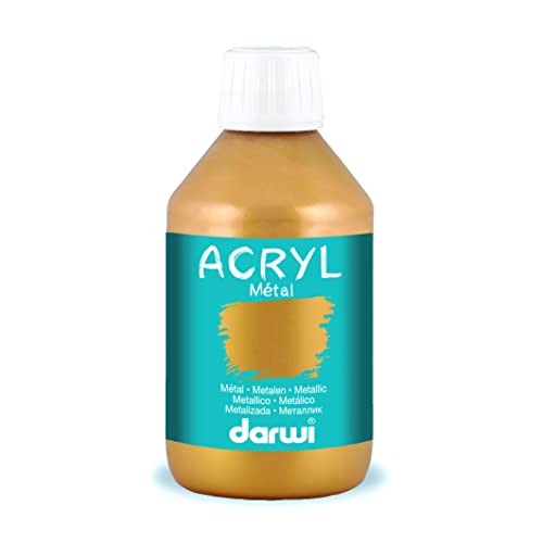 DARWI DA0230250050 Acrylfarbe, gold, one size DARWI DA0230250050 Acrylfarbe, gold, one size von DARWI