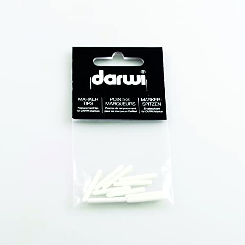 DARWI DA0340010000 Ersatzspitzen Armerina Marker, weiß, one size von DARWI