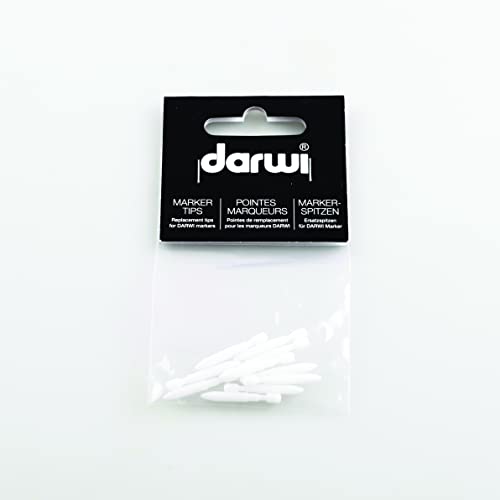 DARWI Ersatzstift für Acrylmarker Opak, Spitze, 1 mm, Weiß, einzigartig DARWI Ersatzstift für Acrylmarker Opak, Spitze, 1 mm, Weiß, einzigartig von DARWI