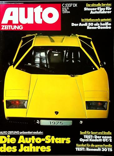 Echte, historische Zeitschrift von 1975 - Garantiert 50 Jahre alt - Personalisiertes Geschenk 50. Geburtstag Mann - Original aus dem Jahr 1975 - Die Geschenkidee für Männer - Autozeitung 26/1975 von DAS GEBURTSTAGSGESCHENK HISTORISCHE ZEITSCHRIFTEN