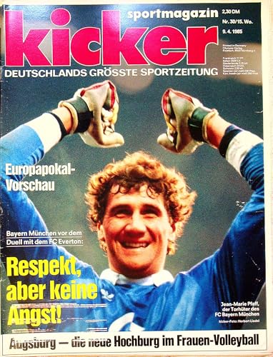 Echte, historische Zeitschrift von 1985 - Garantiert 40 Jahre alt - Personalisiertes Geschenk 40. Geburtstag Mann - Original aus dem Jahr 1985 - Die Geschenkidee für Männer - Kicker 30/1985 Echte, historische Zeitschrift von 1985 - Garantiert 40 Jahre alt - Personalisiertes Geschenk 40. Geburtstag Mann - Original aus dem Jahr 1985 - Die Geschenkidee für Männer - Kicker 30/1985 von DAS GEBURTSTAGSGESCHENK HISTORISCHE ZEITSCHRIFTEN