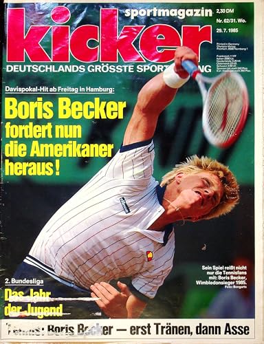 Echte, historische Zeitschrift von 1985 - Garantiert 40 Jahre alt - Personalisiertes Geschenk 40. Geburtstag Mann - Original aus dem Jahr 1985 - Die Geschenkidee für Männer - Kicker 62/1985 Echte, historische Zeitschrift von 1985 - Garantiert 40 Jahre alt - Personalisiertes Geschenk 40. Geburtstag Mann - Original aus dem Jahr 1985 - Die Geschenkidee für Männer - Kicker 62/1985 von DAS GEBURTSTAGSGESCHENK HISTORISCHE ZEITSCHRIFTEN