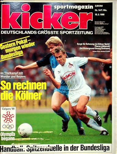 Echte, historische Zeitschrift von 1988 - Garantiert 37 Jahre alt - Personalisiertes Geschenk 37. Geburtstag Mann - Original aus dem Jahr 1988 - Die Geschenkidee für Männer - Kicker 14/1988 Echte, historische Zeitschrift von 1988 - Garantiert 37 Jahre alt - Personalisiertes Geschenk 37. Geburtstag Mann - Original aus dem Jahr 1988 - Die Geschenkidee für Männer - Kicker 14/1988 von DAS GEBURTSTAGSGESCHENK HISTORISCHE ZEITSCHRIFTEN