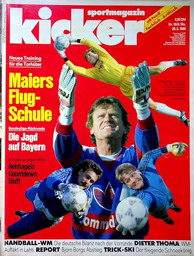 Echte, historische Zeitschrift von 1989 - Garantiert 36 Jahre alt - Personalisiertes Geschenk 36. Geburtstag Mann - Original aus dem Jahr 1989 - Die Geschenkidee für Männer - Kicker 16/1989 Echte, historische Zeitschrift von 1989 - Garantiert 36 Jahre alt - Personalisiertes Geschenk 36. Geburtstag Mann - Original aus dem Jahr 1989 - Die Geschenkidee für Männer - Kicker 16/1989 von DAS GEBURTSTAGSGESCHENK HISTORISCHE ZEITSCHRIFTEN