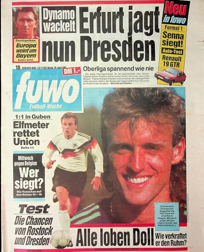 Echte, historische Zeitschrift von 1991 - Garantiert 34 Jahre alt - Personalisiertes Geschenk 34. Geburtstag Mann - Original aus dem Jahr 1991 - Die Geschenkidee für Männer - Fuwo 18/1991 Echte, historische Zeitschrift von 1991 - Garantiert 34 Jahre alt - Personalisiertes Geschenk 34. Geburtstag Mann - Original aus dem Jahr 1991 - Die Geschenkidee für Männer - Fuwo 18/1991 von DAS GEBURTSTAGSGESCHENK HISTORISCHE ZEITSCHRIFTEN