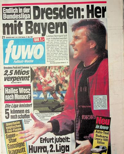 Echte, historische Zeitschrift von 1991 - Garantiert 34 Jahre alt - Personalisiertes Geschenk 34. Geburtstag Mann - Original aus dem Jahr 1991 - Die Geschenkidee für Männer - Fuwo 21/1991 Echte, historische Zeitschrift von 1991 - Garantiert 34 Jahre alt - Personalisiertes Geschenk 34. Geburtstag Mann - Original aus dem Jahr 1991 - Die Geschenkidee für Männer - Fuwo 21/1991 von DAS GEBURTSTAGSGESCHENK HISTORISCHE ZEITSCHRIFTEN