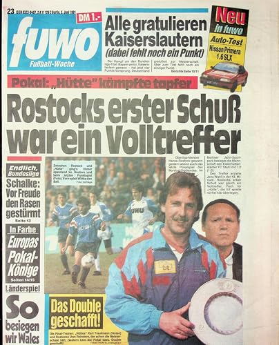 Echte, historische Zeitschrift von 1991 - Garantiert 34 Jahre alt - Personalisiertes Geschenk 34. Geburtstag Mann - Original aus dem Jahr 1991 - Die Geschenkidee für Männer - Fuwo 23/1991 Echte, historische Zeitschrift von 1991 - Garantiert 34 Jahre alt - Personalisiertes Geschenk 34. Geburtstag Mann - Original aus dem Jahr 1991 - Die Geschenkidee für Männer - Fuwo 23/1991 von DAS GEBURTSTAGSGESCHENK HISTORISCHE ZEITSCHRIFTEN
