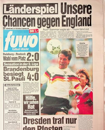 Echte, historische Zeitschrift von 1991 - Garantiert 34 Jahre alt - Personalisiertes Geschenk 34. Geburtstag Mann - Original aus dem Jahr 1991 - Die Geschenkidee für Männer - Fuwo 37/1991 Echte, historische Zeitschrift von 1991 - Garantiert 34 Jahre alt - Personalisiertes Geschenk 34. Geburtstag Mann - Original aus dem Jahr 1991 - Die Geschenkidee für Männer - Fuwo 37/1991 von DAS GEBURTSTAGSGESCHENK HISTORISCHE ZEITSCHRIFTEN