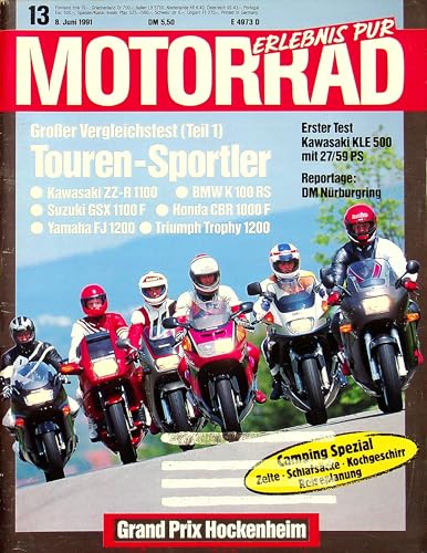 Echte, historische Zeitschrift von 1991 - Garantiert 34 Jahre alt - Personalisiertes Geschenk 34. Geburtstag Mann - Original aus dem Jahr 1991 - Die Geschenkidee für Männer - Motorrad 13/1991 Echte, historische Zeitschrift von 1991 - Garantiert 34 Jahre alt - Personalisiertes Geschenk 34. Geburtstag Mann - Original aus dem Jahr 1991 - Die Geschenkidee für Männer - Motorrad 13/1991 von DAS GEBURTSTAGSGESCHENK HISTORISCHE ZEITSCHRIFTEN