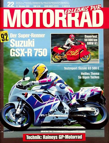 Echte, historische Zeitschrift von 1991 - Garantiert 34 Jahre alt - Personalisiertes Geschenk 34. Geburtstag Mann - Original aus dem Jahr 1991 - Die Geschenkidee für Männer - Motorrad 22/1991 Echte, historische Zeitschrift von 1991 - Garantiert 34 Jahre alt - Personalisiertes Geschenk 34. Geburtstag Mann - Original aus dem Jahr 1991 - Die Geschenkidee für Männer - Motorrad 22/1991 von DAS GEBURTSTAGSGESCHENK HISTORISCHE ZEITSCHRIFTEN
