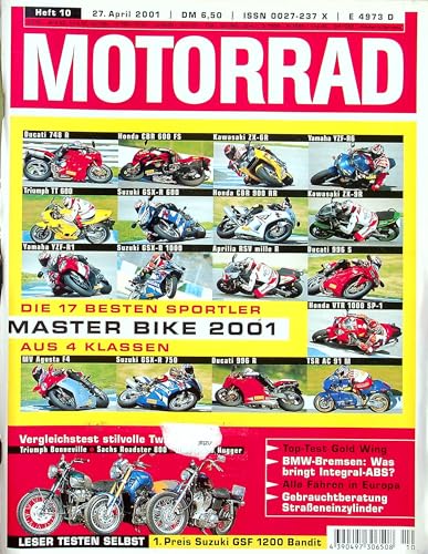 Echte, historische Zeitschrift von 2001 - Garantiert 24 Jahre alt - Personalisiertes Geschenk 24. Geburtstag Mann - Original aus dem Jahr 2001 - Die Geschenkidee für Männer - Motorrad 10/2001 Echte, historische Zeitschrift von 2001 - Garantiert 24 Jahre alt - Personalisiertes Geschenk 24. Geburtstag Mann - Original aus dem Jahr 2001 - Die Geschenkidee für Männer - Motorrad 10/2001 von DAS GEBURTSTAGSGESCHENK HISTORISCHE ZEITSCHRIFTEN