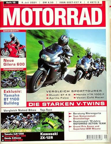 Echte, historische Zeitschrift von 2001 - Garantiert 24 Jahre alt - Personalisiertes Geschenk 24. Geburtstag Mann - Original aus dem Jahr 2001 - Die Geschenkidee für Männer - Motorrad 15/2001 Echte, historische Zeitschrift von 2001 - Garantiert 24 Jahre alt - Personalisiertes Geschenk 24. Geburtstag Mann - Original aus dem Jahr 2001 - Die Geschenkidee für Männer - Motorrad 15/2001 von DAS GEBURTSTAGSGESCHENK HISTORISCHE ZEITSCHRIFTEN