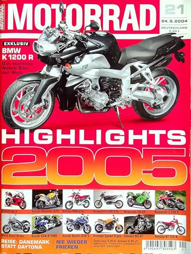 Echte, historische Zeitschrift von 2004 - Garantiert 21 Jahre alt - Personalisiertes Geschenk 21. Geburtstag Mann - Original aus dem Jahr 2004 - Die Geschenkidee für Männer - Motorrad 21/2004 Echte, historische Zeitschrift von 2004 - Garantiert 21 Jahre alt - Personalisiertes Geschenk 21. Geburtstag Mann - Original aus dem Jahr 2004 - Die Geschenkidee für Männer - Motorrad 21/2004 von DAS GEBURTSTAGSGESCHENK HISTORISCHE ZEITSCHRIFTEN