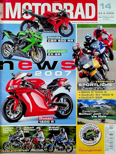 Echte, historische Zeitschrift von 2006 - Garantiert 19 Jahre alt - Personalisiertes Geschenk 19. Geburtstag Junge - Original aus dem Jahr 2006 - Die Geschenkidee für Männer - Motorrad 14/2006 Echte, historische Zeitschrift von 2006 - Garantiert 19 Jahre alt - Personalisiertes Geschenk 19. Geburtstag Junge - Original aus dem Jahr 2006 - Die Geschenkidee für Männer - Motorrad 14/2006 von DAS GEBURTSTAGSGESCHENK HISTORISCHE ZEITSCHRIFTEN
