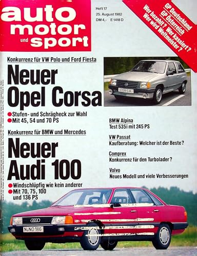 Echte, historische Zeitschrift von Anfang August 1982 - AMS 17/1982 - Personalisiertes Geschenk zum 43. Geburtstag für Männer - Original aus dem Jahr 1982 - Die Geschenkidee für Frau und Mann Echte, historische Zeitschrift von Anfang August 1982 - AMS 17/1982 - Personalisiertes Geschenk zum 43. Geburtstag für Männer - Original aus dem Jahr 1982 - Die Geschenkidee für Frau und Mann von DAS GEBURTSTAGSGESCHENK HISTORISCHE ZEITSCHRIFTEN