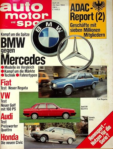 Echte, historische Zeitschrift von Anfang Dezember 1983 - AMS 26/1983 - Personalisiertes Geschenk zum 42. Geburtstag für Männer - Original aus dem Jahr 1983 - Die Geschenkidee für Frau und Mann Echte, historische Zeitschrift von Anfang Dezember 1983 - AMS 26/1983 - Personalisiertes Geschenk zum 42. Geburtstag für Männer - Original aus dem Jahr 1983 - Die Geschenkidee für Frau und Mann von DAS GEBURTSTAGSGESCHENK HISTORISCHE ZEITSCHRIFTEN
