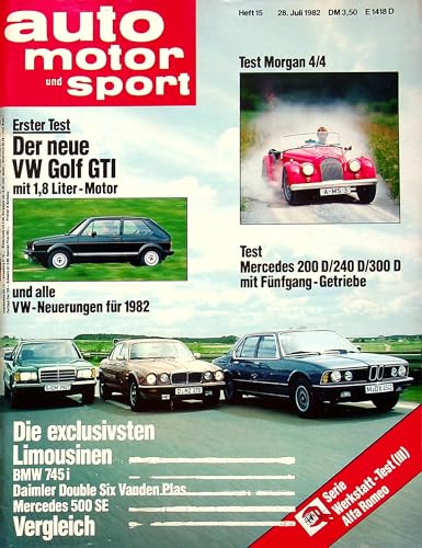 Echte, historische Zeitschrift von Anfang Juli 1982 - AMS 15/1982 - Personalisiertes Geschenk zum 43. Geburtstag für Männer - Original aus dem Jahr 1982 - Die Geschenkidee für Frau und Mann Echte, historische Zeitschrift von Anfang Juli 1982 - AMS 15/1982 - Personalisiertes Geschenk zum 43. Geburtstag für Männer - Original aus dem Jahr 1982 - Die Geschenkidee für Frau und Mann von DAS GEBURTSTAGSGESCHENK HISTORISCHE ZEITSCHRIFTEN