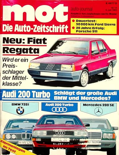 Echte, historische Zeitschrift von Anfang Juli 1983 - MOT 14/1983 - Personalisiertes Geschenk zum 42. Geburtstag für Männer - Original aus dem Jahr 1983 - Die Geschenkidee für Frau und Mann Echte, historische Zeitschrift von Anfang Juli 1983 - MOT 14/1983 - Personalisiertes Geschenk zum 42. Geburtstag für Männer - Original aus dem Jahr 1983 - Die Geschenkidee für Frau und Mann von DAS GEBURTSTAGSGESCHENK HISTORISCHE ZEITSCHRIFTEN