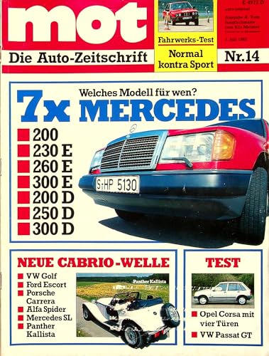 Echte, historische Zeitschrift von Anfang Juli 1985 - MOT 14/1985 - Personalisiertes Geschenk zum 40. Geburtstag für Männer - Original aus dem Jahr 1985 - Die Geschenkidee für Frau und Mann Echte, historische Zeitschrift von Anfang Juli 1985 - MOT 14/1985 - Personalisiertes Geschenk zum 40. Geburtstag für Männer - Original aus dem Jahr 1985 - Die Geschenkidee für Frau und Mann von DAS GEBURTSTAGSGESCHENK HISTORISCHE ZEITSCHRIFTEN