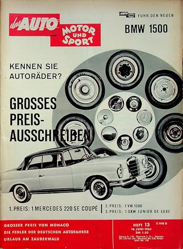 Echte, historische Zeitschrift von Anfang Juni 1962 - AMS 13/1962 - Personalisiertes Geschenk zum 63. Geburtstag für Männer - Original aus dem Jahr 1962 - Die Geschenkidee für Frau und Mann Echte, historische Zeitschrift von Anfang Juni 1962 - AMS 13/1962 - Personalisiertes Geschenk zum 63. Geburtstag für Männer - Original aus dem Jahr 1962 - Die Geschenkidee für Frau und Mann von DAS GEBURTSTAGSGESCHENK HISTORISCHE ZEITSCHRIFTEN