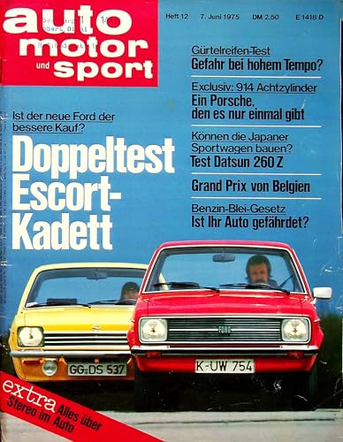 Echte, historische Zeitschrift von Anfang Juni 1975 - AMS 12/1975 - Personalisiertes Geschenk zum 50. Geburtstag für Männer - Original aus dem Jahr 1975 - Die Geschenkidee für Frau und Mann Echte, historische Zeitschrift von Anfang Juni 1975 - AMS 12/1975 - Personalisiertes Geschenk zum 50. Geburtstag für Männer - Original aus dem Jahr 1975 - Die Geschenkidee für Frau und Mann von DAS GEBURTSTAGSGESCHENK HISTORISCHE ZEITSCHRIFTEN