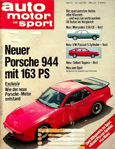Echte, historische Zeitschrift von Anfang Juni 1981 - AMS 13/1981 - Personalisiertes Geschenk zum 44. Geburtstag für Männer - Original aus dem Jahr 1981 - Die Geschenkidee für Frau und Mann Echte, historische Zeitschrift von Anfang Juni 1981 - AMS 13/1981 - Personalisiertes Geschenk zum 44. Geburtstag für Männer - Original aus dem Jahr 1981 - Die Geschenkidee für Frau und Mann von DAS GEBURTSTAGSGESCHENK HISTORISCHE ZEITSCHRIFTEN